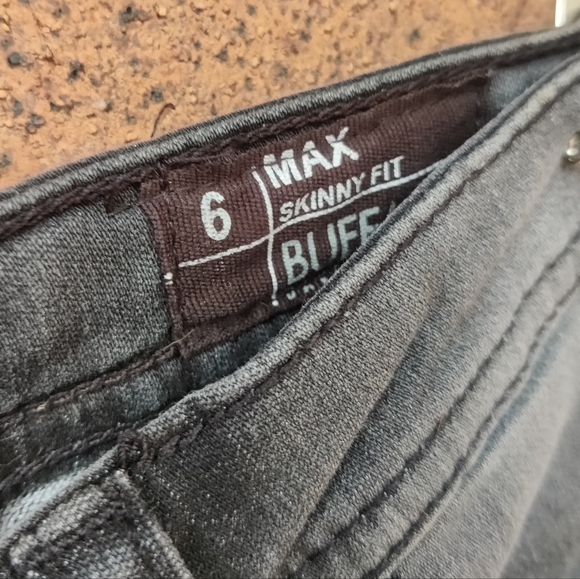 🔥 David Bitton Buffalo Black Boys Jeans - Picture 4 of 7